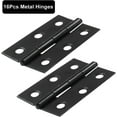 thumbnail image 4 of Murtenze 16 Pack 2 Inch Door Hinges, Black Butt Hinges with Mounting Screws, 4 of 5