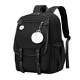 thumbnail image 2 of Backpack for School Color-blocking Sports Backpack for Teens School Students Bookbag/Black, 2 of 7