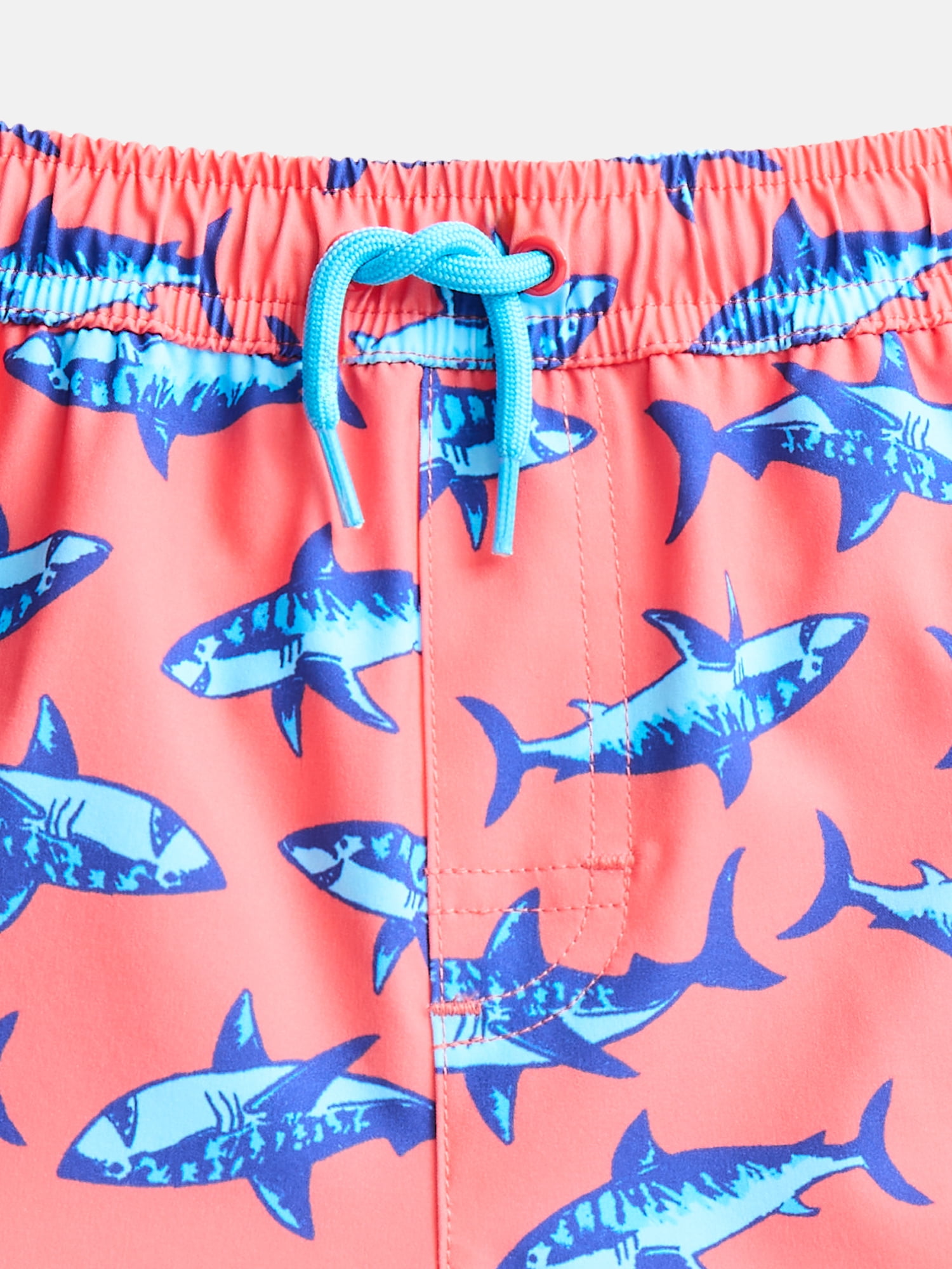 Wonder Nation Baby and Toddler Boys Printed Swim Trunks, Sizes 12M-5T