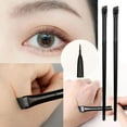 thumbnail image 3 of Eyebrow Brush, Angled Makeup Brush for Eyebrows and Eyeliner, Nylon Bristles, Plastic Handle, 3 of 7