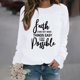 thumbnail image 2 of Gibobby Sudadera de mujer Sudaderas de Halloween para mujer de gran tamaño camisetas de otoño y día festivo con cuello redondo(Blanco,M), 2 of 5