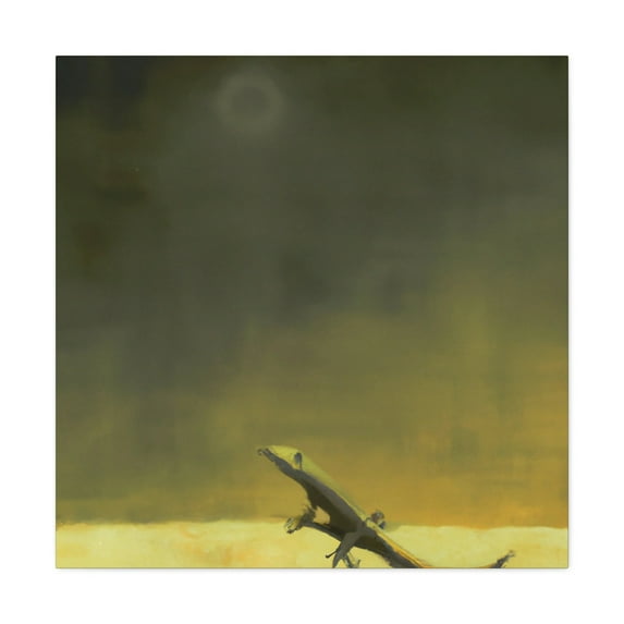 Lizards in Simplicity. - Canvas