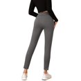 thumbnail image 4 of Winter Leggings for Women Winter Thermal Lined Leggings High Waisted Tummy Control Solid Color with Pocket Comfortable Casual Pants Long Underwear Women, 4 of 6