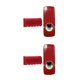thumbnail image 1 of sweethay Dispensador de de TureClos, exprimidor automático, soporte de pared para cepillos de , estante de almacenamiento para baño rojo 2Conjunto, 1 of 6
