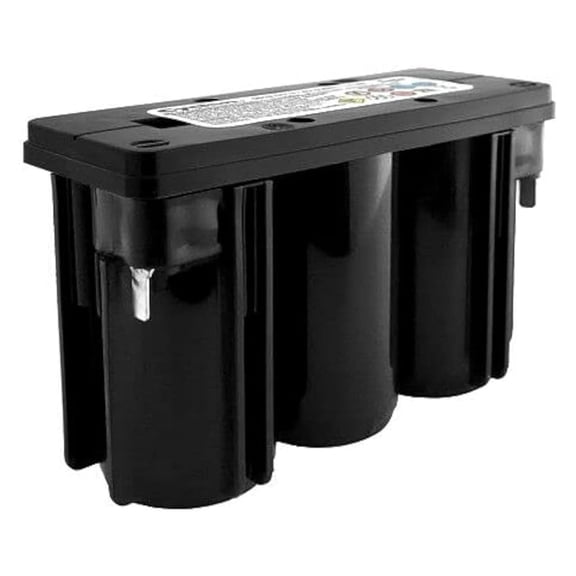 6 VDC Battery Replacement for LifeFitness 9500HR Elliptical | Part No. 0017-00003-0685