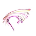 thumbnail image 1 of simhoa 20pcs Jewelry Making Loop St Weaved Cord Braided Jump s Jewelry Link group 1, 1 of 8