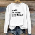 thumbnail image 5 of Fesfesfes Sleep Shirts Girls Crewneck Oversized Sweatshirt Children Fashion Long Sleeve Pullover Tops 1-12 Years, 5 of 6