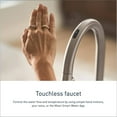thumbnail image 6 of MOEN 7622EVSRS Cia Single-Handle Smart Touchless Pull Down Sprayer Kitchen Faucet with Voice Control and Power Clean in Stainless, 6 of 10