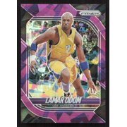 Collectible 2025-26 Panini Prizm Purple Ice Prizm Lamar Odom Lakers #166 SN /199 Basketball Card Los Angeles Lakers NBA Basketball Trading Card