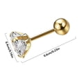 thumbnail image 2 of Pendentif en Zircon à Aiguille Fine*1, 2 of 2