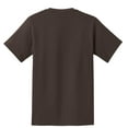 thumbnail image 5 of Port & Company Tall TShirt with Pocket (PC61PT) Brown, LT, 5 of 5