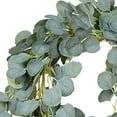 thumbnail image 2 of Coloody 6.5Ft 6Pcs Faux Greenery Eucalyptus Leaves Vine Silk for Wedding Backdrop Arch Wall Table Decor, 2 of 7