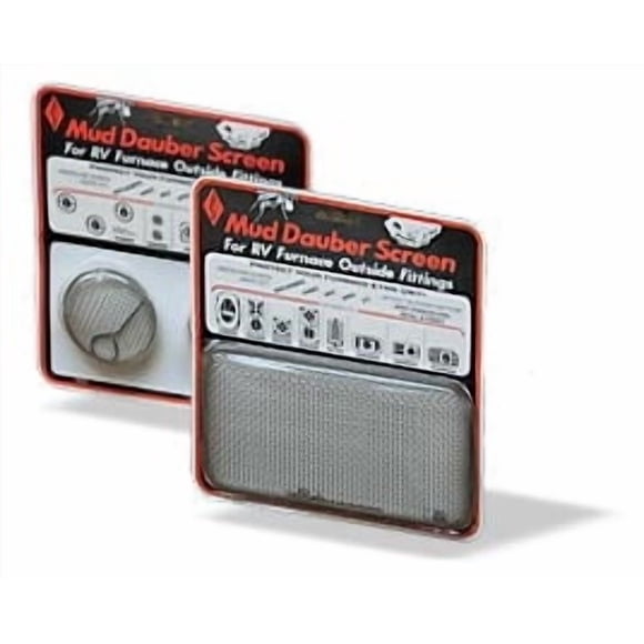 JCJ Enterprises Écran Anti-Insectes - Appareil RV W-1500 Écran de Boue; Évent de Chauffe-Eau; pour Utilisation avec Modèles Atwood à la Demande; Acier Inoxydable; Simple