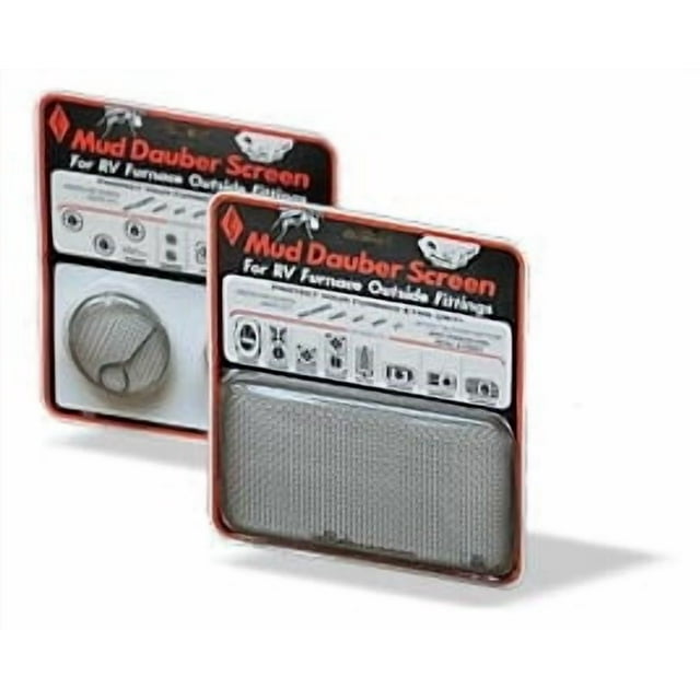 JCJ Enterprises Écran Anti-Insectes - Appareil RV W-1500 Écran de Boue; Évent de Chauffe-Eau; pour Utilisation avec Modèles Atwood à la Demande; Acier Inoxydable; Simple