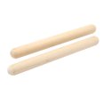 thumbnail image 1 of Enqiretly 2pieces Classic Claves Rhythm Sticks Lightweight And Portable Percussion Instrument Versatile, 1 of 6