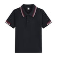 thumbnail image 5 of YOUYEDIAN Back to School Kids Polo Shirt Quick Dry Collared School Uniform Casual Athletic Short Sleeve Tee, 5 of 5
