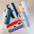 thumbnail image 4 of Funda Protectora De Rayas Arco Iris Creativa Para IPhone 11 12 13 14 Pro Max Plus X Xs Xr 7 8 A Prueba De Golpes, 4 of 4