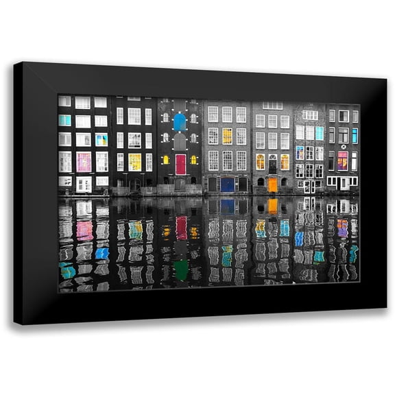 Shrayer, Igor 14x11 Black Modern Framed Museum Art Print Titled - Amsterdam 39