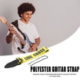 thumbnail image 2 of Guitar Strap Belt for Acoustic Electric Guitar Instrument Parts (Yellow), 2 of 15