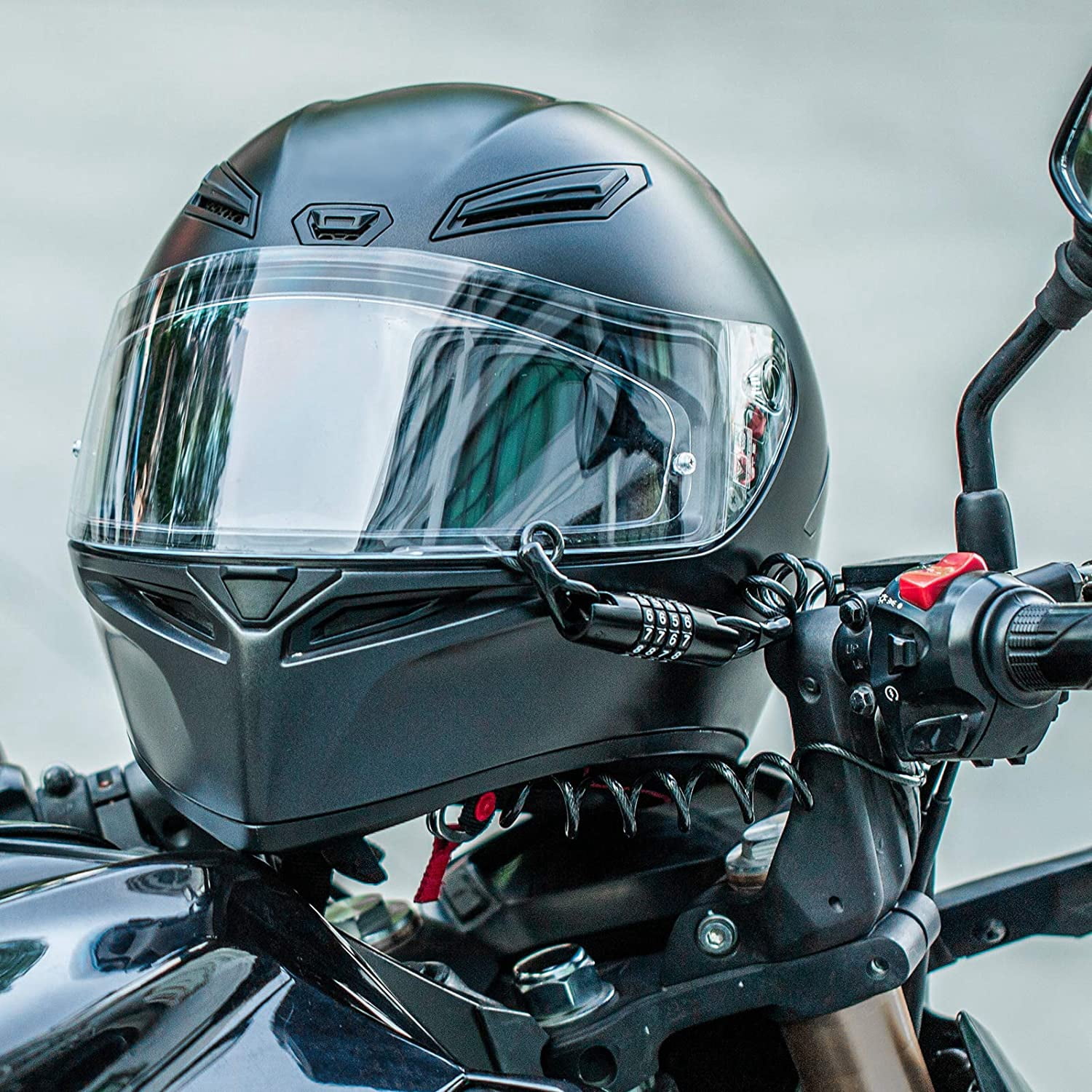 Motorcycle Helmet Lock, Bike Helmet 