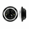 Roinvou 1 Pair 7" Inch Round LED Headlights Halo Angle Eyes For Jeep Wrangler JK LJ TJ CJ