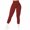 Wine, variant on Women's Slim-Fit Yoga Pants: High-Waisted Ribbed Texture & Core Support - Activewear for Gym, Athletic Training Stability Wine M