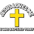 thumbnail image 2 of CafePress - Jesus Loves Me - 11 oz Ceramic Mug - Novelty Coffee Tea Cup, 2 of 4