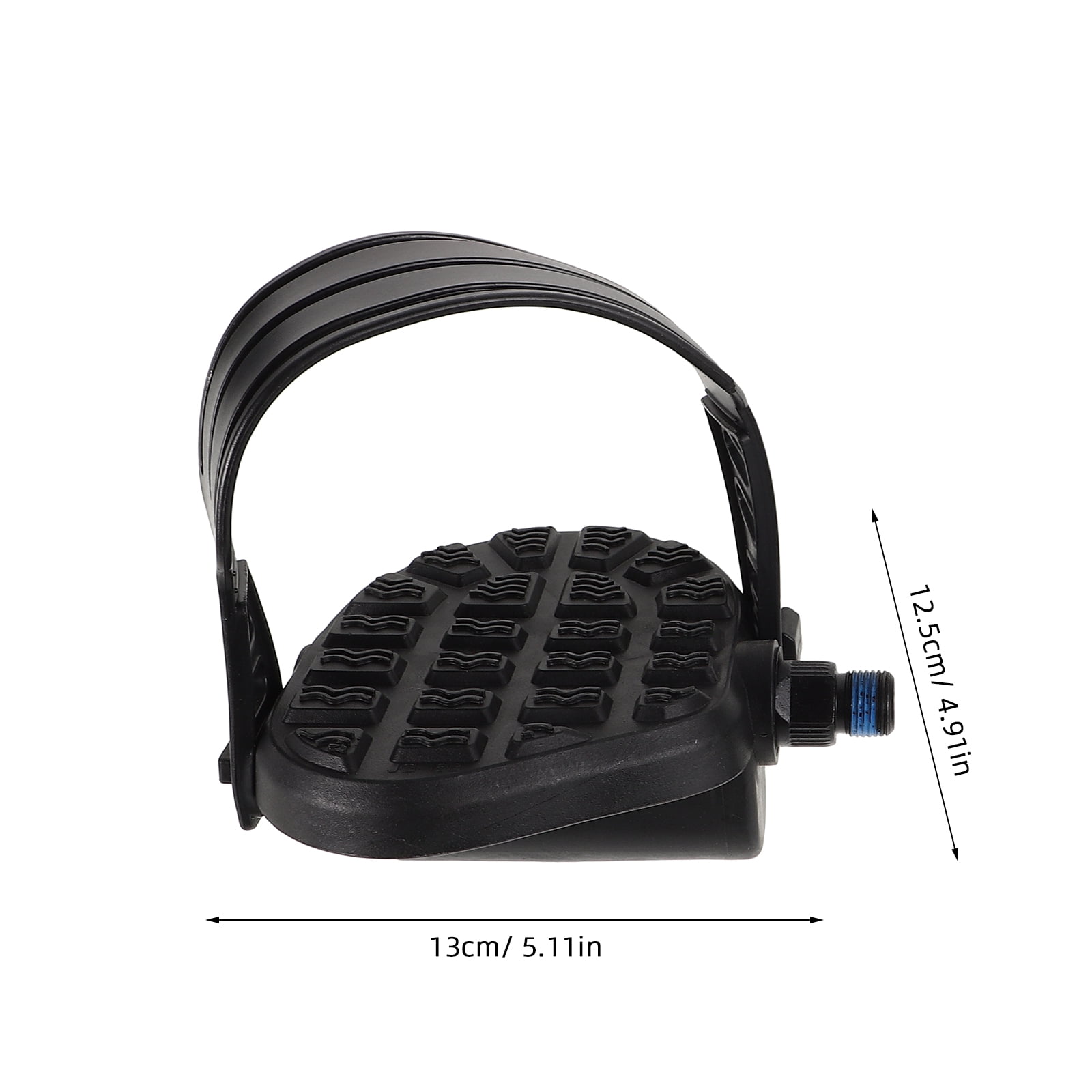 HOMEMAXS Exercise Bike Pedals Fitness 13.00X12.50X5.00CM Black