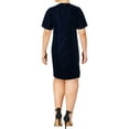 thumbnail image 2 of Ralph Lauren Womens Akinlana Shift Dress, Blue, 6, 2 of 2