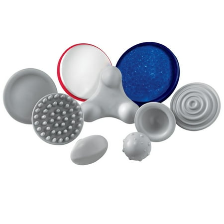 Homedics - Thera-P Handheld Holt & Cold Massager with 9 attachements - Blue