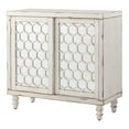 thumbnail image 6 of COSIEST White MDF Sideboard Buffet Cabinet with Mirrored Doors, 6 of 6