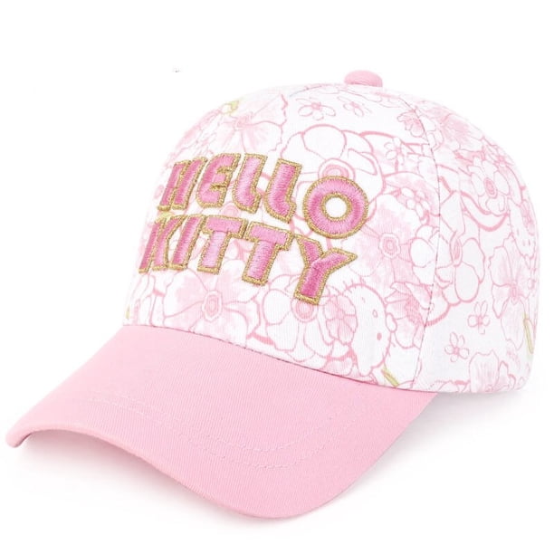 Gorro de Sol de dibujos animados Kawaii Sanrio Hello Kitty, protector solar, animación de estudiantes de belleza, gorra de béisbol para niños y niñas, gorra deportiva Anti-Uv Fivean unisex