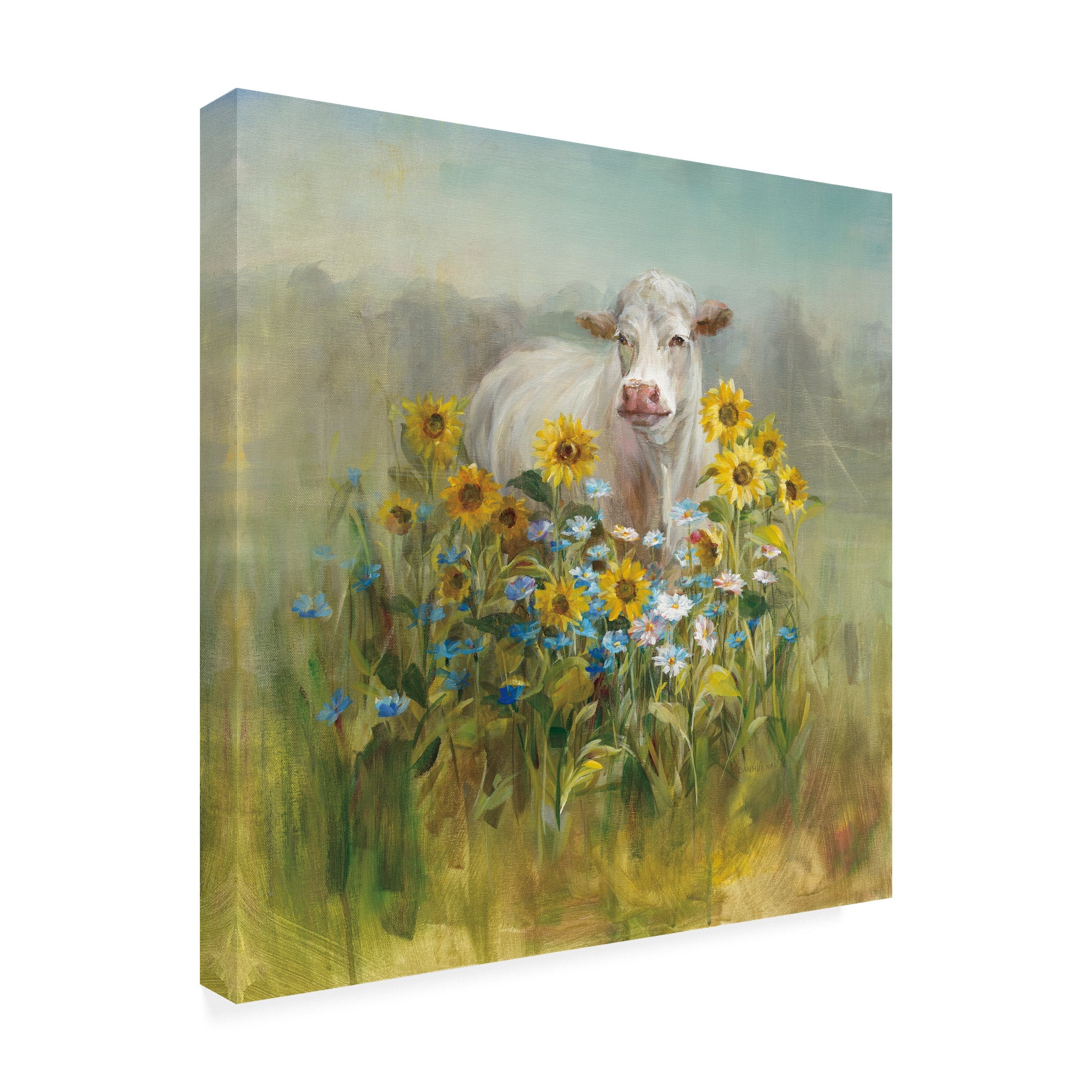 Trademark Fine Art 'Farm and Field I' Canvas Art by Danhui Nai
