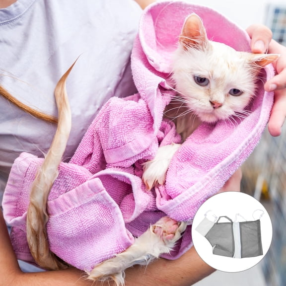 ELAYARD Portable Cat Washing Bag Pouch for Calm and Comfortable Bathing