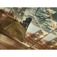 thumbnail image 4 of Ambesonne City Quilted Bedspread Set 3 Pcs, Shanghai Finance Zone View, Queen Size, Charcoal Grey Multicolor, 4 of 5