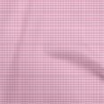 thumbnail image 1 of oneOone Silk Tabby Pink Fabric Check Houndstooth Sewing Material Print Fabric By The Yard 42 Inch Wide, 1 of 4