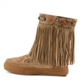 thumbnail image 4 of Spring Step L'Artiste Women's Fringely Leather Bootie, 4 of 5
