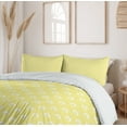 thumbnail image 6 of Ambesonne Yellow Polka Dot Duvet Cover Set, Simple Circular, Queen, Pastel Yellow and White, 6 of 6