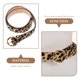 thumbnail image 4 of Cinturón de ocio para mujer, cinturón de piel sintética con estampado de leopardo, cinturón de cintura para mujer, cinturón de moda para pantalones (hebilla redonda), 4 of 8