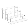 thumbnail image 1 of Soporte Organizador de Perfumes de Acrílico HENABLE de 4 Niveles 30x11.5 cm, 1 of 6