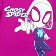 thumbnail image 3 of Marvel Spidey and His Amazing Friends Ghost-Spider Toddler Girls Pullover Hoodie Toddler to Little Kid, 3 of 5