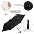 thumbnail image 4 of Simple Spring Pattern Umbrellas for Sun Auto Open Close UV50+ Waterproof 5-Fold Compact Fiberglass Frame, 4 of 6