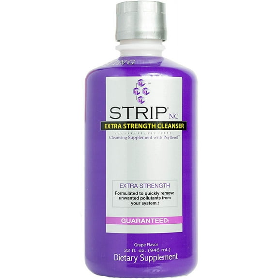 Strip Natural Cleanser Extra Strength Grape - 32 oz