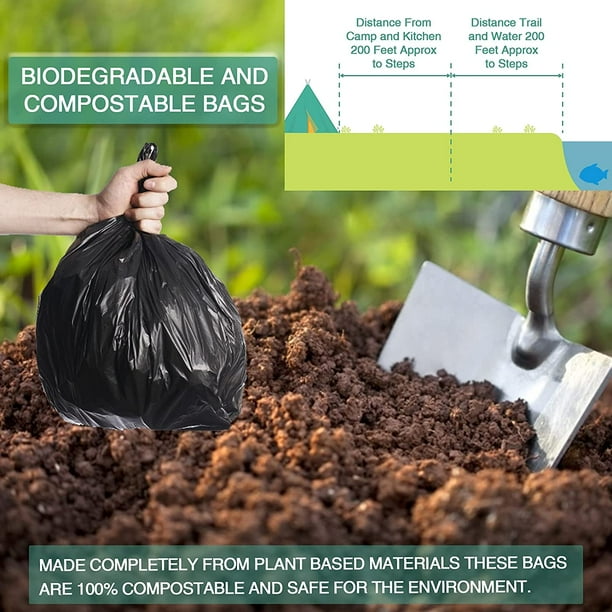 Disposable waste bags for portable toilets outlet