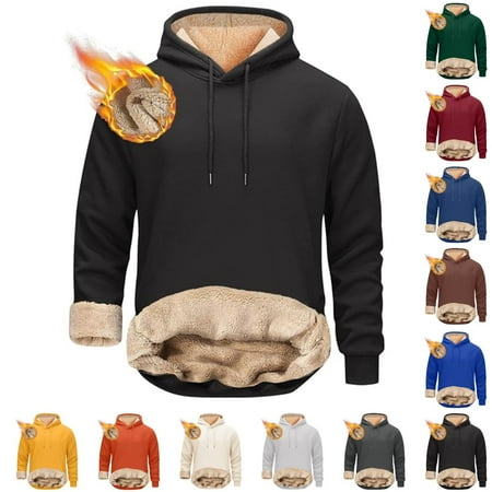 Daihomee 2 Pack Green+Beige Classic Aesthetically Hooded Sweatshirt Men s Hoodie - Fishing Paddling Hiking Sun Hoodie With Neck Gaiter Mens Solid Color Outdoor Warm And Breathable Hoodie