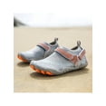 thumbnail image 5 of Eloshman Girls Boys Aqua Socks Quick Dry Water Shoes Barefoot Swim Beach Shoe Summer Anti-Slip Breathable Flats Lightweight Sneakers Gray 6C, 5 of 8