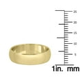 thumbnail image 4 of SZUL Women's 5mm Domed Comfort Fit Wedding Band in 10K Yellow Gold, 4 of 8