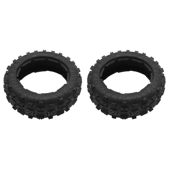 FLMLF Front Knobby Tire 2PCS 170x60MM For 1/5 HPI RV KM Baja 5B Ss Buggy Parts