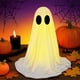 thumbnail image 5 of Uuiauoio Glowing Halloween Ghost Yard Decoration with LED Light and Timer, Outdoor Porch Decor for Haunted House, Front Yard, and Spooky Party Display,Halloween Ghost Decoration Front Porch, 5 of 6
