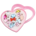 thumbnail image 1 of 10PCS Kids Rings Set Creative Cartoon Rhinestone Pretend Ring Toy Ring with Case, 1 of 10